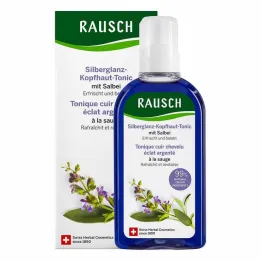 Rausch silver shine scalp tonic with sage, 200 ml