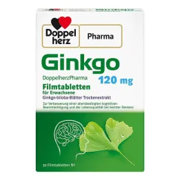 Ginkgo DoppelherzPharma 120 mg film-coated tablets, 30 pcs