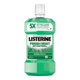 Listerine Fresh Mint Mouthwash, 500 ml