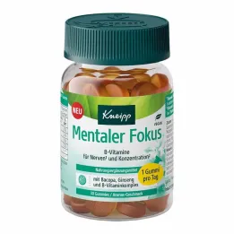 Kneipp Mental Focus Gummies, 30 pcs