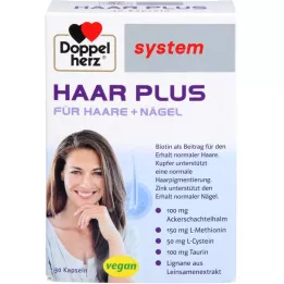 DOPPELHERZ Hair Plus system capsules, 30 pcs