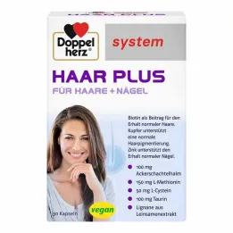 Doppelherz Hair Plus system capsules, 30 pieces