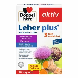 Doppelherz liver plus capsules, 80 pieces
