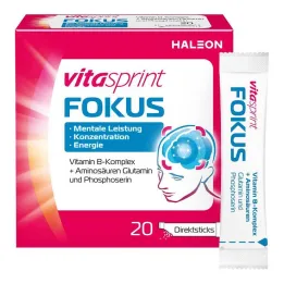 Vitasprint Focus Direct Sticks, 20 pcs