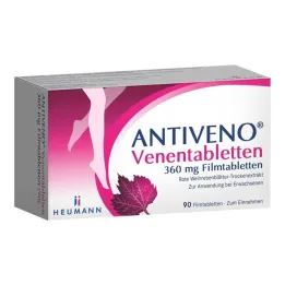 ANTIVENO Venous tablets 360 mg film-coated tablets, 90 pcs