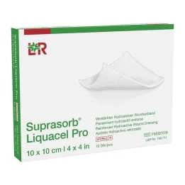 Suprasorb Liquacel Pro 10x10 cm compresses, 10 pcs