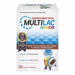 MULTILAC Intestinal Synbiotic Junior Tabletta, 20 db Tabletta, 20 db