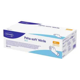 Peha-Soft nitrile blue examination gloves non-sterile pf XS, 150 pieces