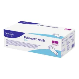 Peha-Soft nitrile blue examination gloves non-sterile pf L, 150 pieces