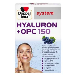 Doppelherz Hyaluron + OPC system capsules, 30 pcs