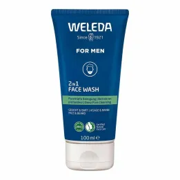 Weleda For Men 2in1 Face Wash, 100 ml