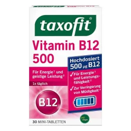 Taxofit Vitamin B12 500 mini tablets, 30 pcs