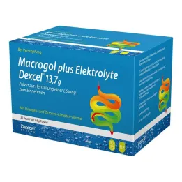 Macrogol plus electrolytes Dexcel 13.7 g Ple, 30 pcs