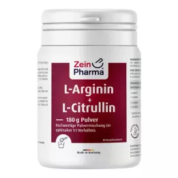 L-ARGININ &amp; L-CITRULLIN powder, 180 g