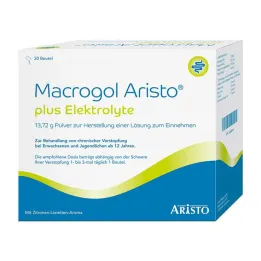 Macrogol Aristo plus electrolytes 13.72 g Ple, 20 pcs