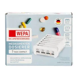 Wepa 7 day compact weekly magazine white, 1 pc