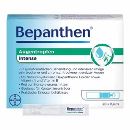 Bepanthen eye drops Intense EDO, 20x0.4 ml