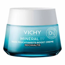 Vichy Mineral 89 cream rich without fragrance, 50 ml
