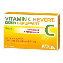 Vitamin C Hevert 500 mg buffered capsules, 60 pcs