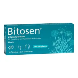 Bitosen 20 mg tablets, 10 pcs