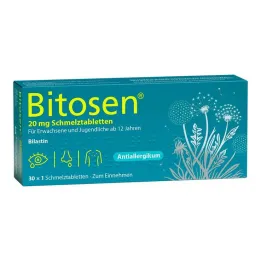 Bitosen 20 mg orodispersible tablets, 30 pcs