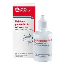Sodium picosulfate AL 7.5 mg/ml oral drops, 15 ml