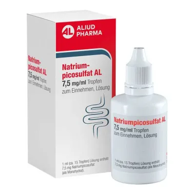 Sodium picosulfate AL 7.5 mg/ml oral drops, 50 ml Sodium picosulfate AL 7.5 mg/ml oral drops, 50 ml