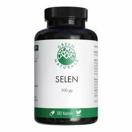 GREEN NATURALS Selenium 300 µg pure plant-vegan Kps 180 pcs capsules, 180 pcs