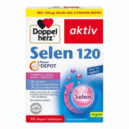 Doppelherz Selenium 120 2-Phase Depot Tablets, 45 pcs