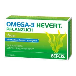 Omega-3 Hevert plant-based soft capsules, 120 pieces