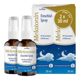 MELATONIN EINSCHLAF-SPRAY Zestaw Spar 2x30 ml spray, 2x30 ml