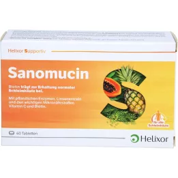 SANOMUCIN gastro-resistant film-coated tablets, 60 pieces. Film-coated tablets, gastric-juice-resistant, 60 pieces
