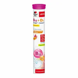 Doppelherz Vitamin B12 + D3 effervescent tablets, 15 pcs