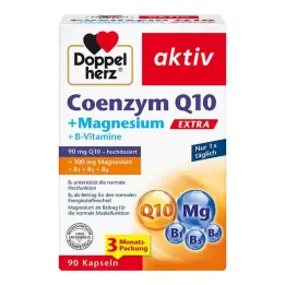 Doppelherz Coenzyme Q10 Extra + Magnesium capsules, 90 pcs