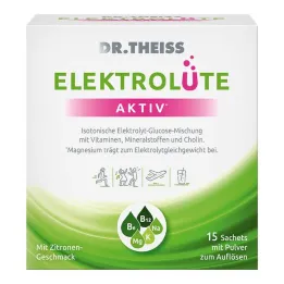 Dr.Theiss Elektrolüte Active Powder Sachets, 15 pcs