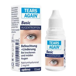 Tears Again Basic eye drops, 15 ml