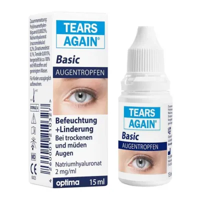 Tears Again Basic eye drops, 15 ml Tears Again Basic eye drops, 15 ml