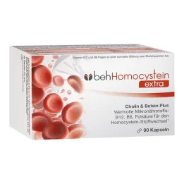Beh Homocysteine extra capsules, 90 pcs