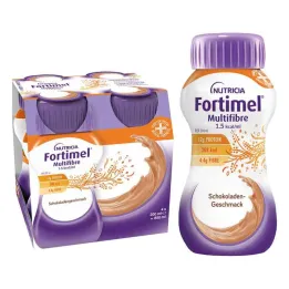 Fortimel Multifibre 1.5 Kcal chocolate flavor (4x200 ml)
