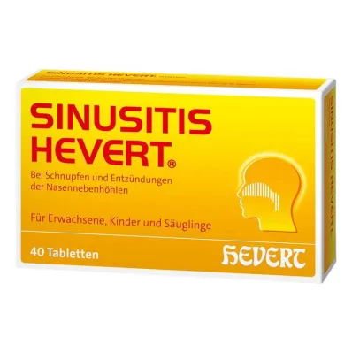 Sinusitis Hevert tablets, 40 pcs