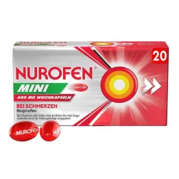 Nurofen Mini 400 mg soft capsules, 20 pcs