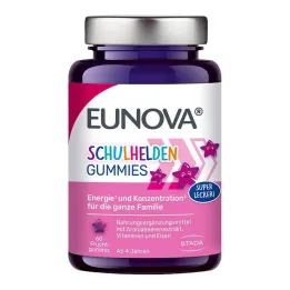 Eunova School Heroes Gummies, 60 pcs
