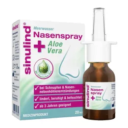 Sinulind sea water nasal spray + aloe vera, 20 ml