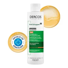 Vichy Dercos Anti-Dandruff 2in1 Shampoo and Conditioner, 200 ml
