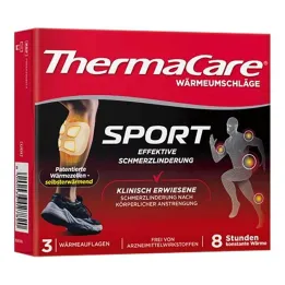Thermacare Sport heat wraps, 3 pcs