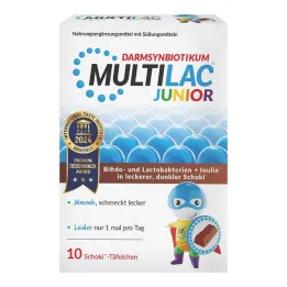 Multilac Synbiotic Junior tablets, 10 pcs