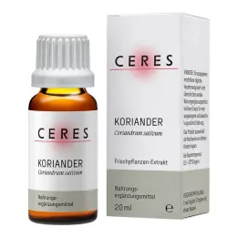 CERES Coriander Coriandrum sativum extract drops, 20 ml