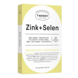 Zinc + Selenium capsules vegan, 40 pcs
