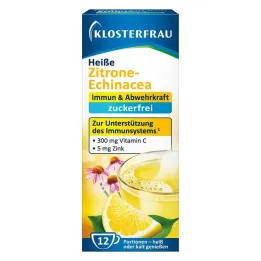 Klosterfrau hot lemon-echinacea sugar-free granules, 12X4 g