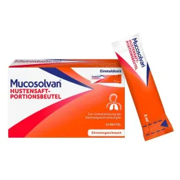 Mucosolvan cough syrup portion sachets, 15x5 ml
